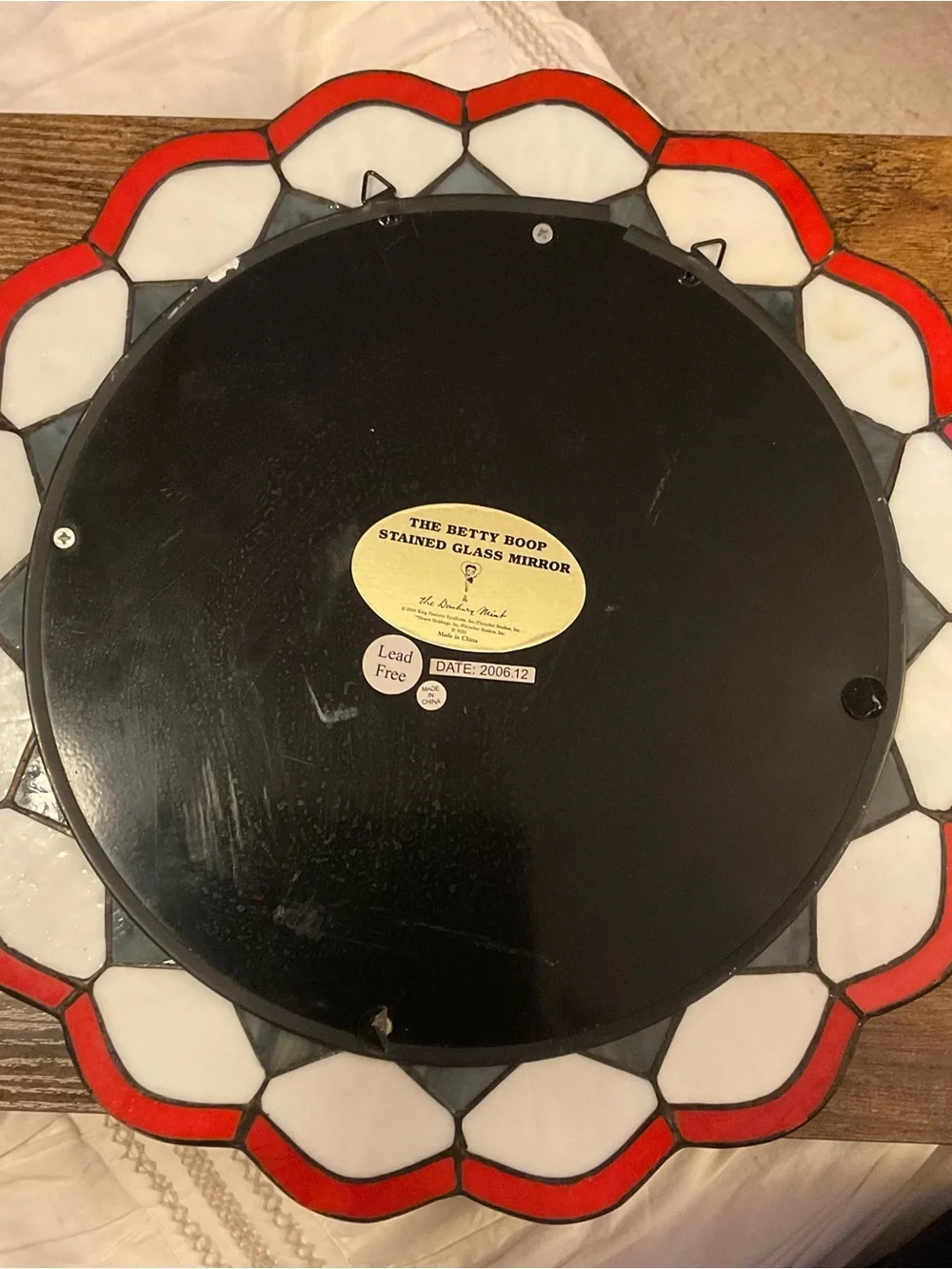 Betty Boop decorative round